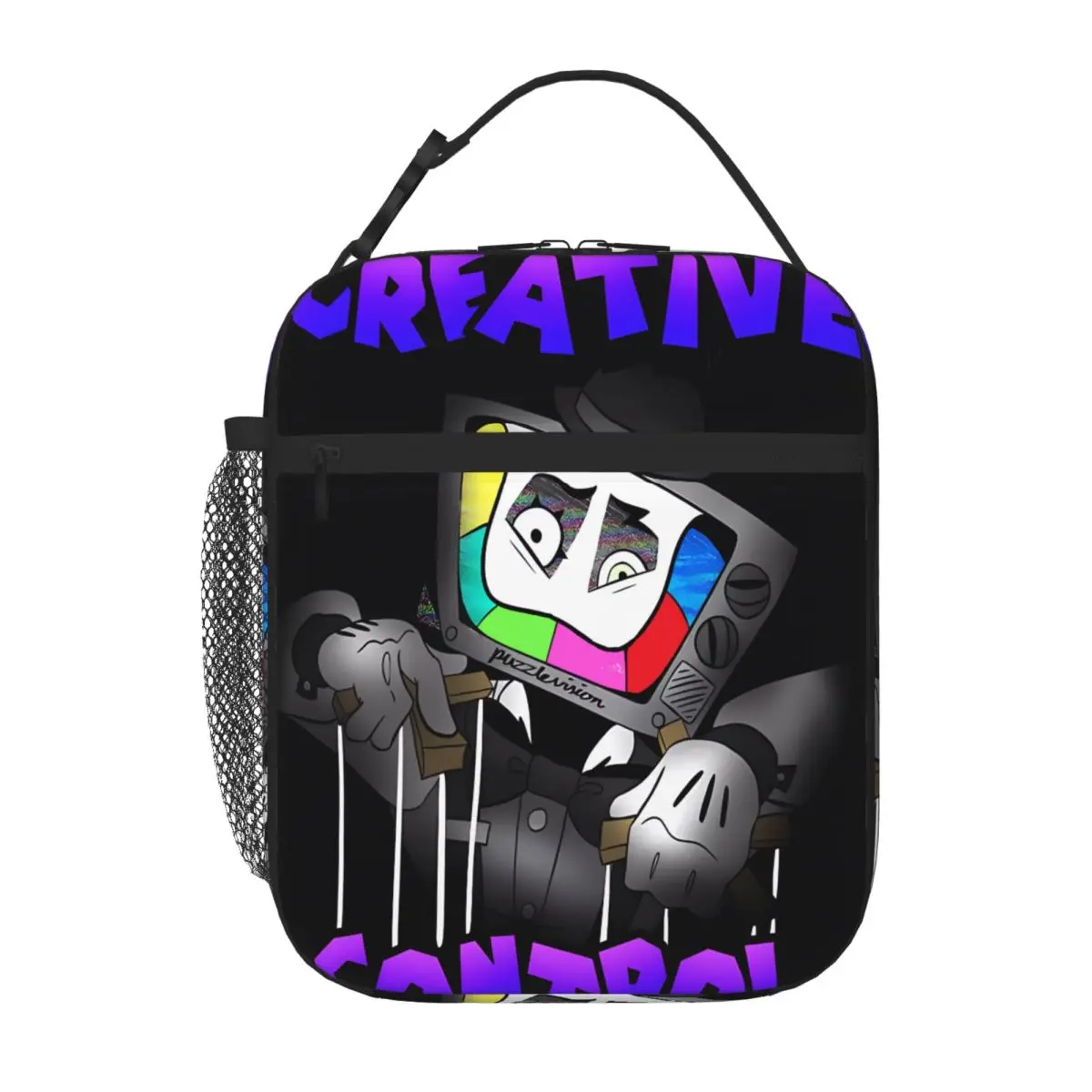 Bestselling Creative Control (Mr Puzzles) (Transparent Version) Light Luxury Canvas Lunch Bag Balanced Diet Pack Small Lunch Bag