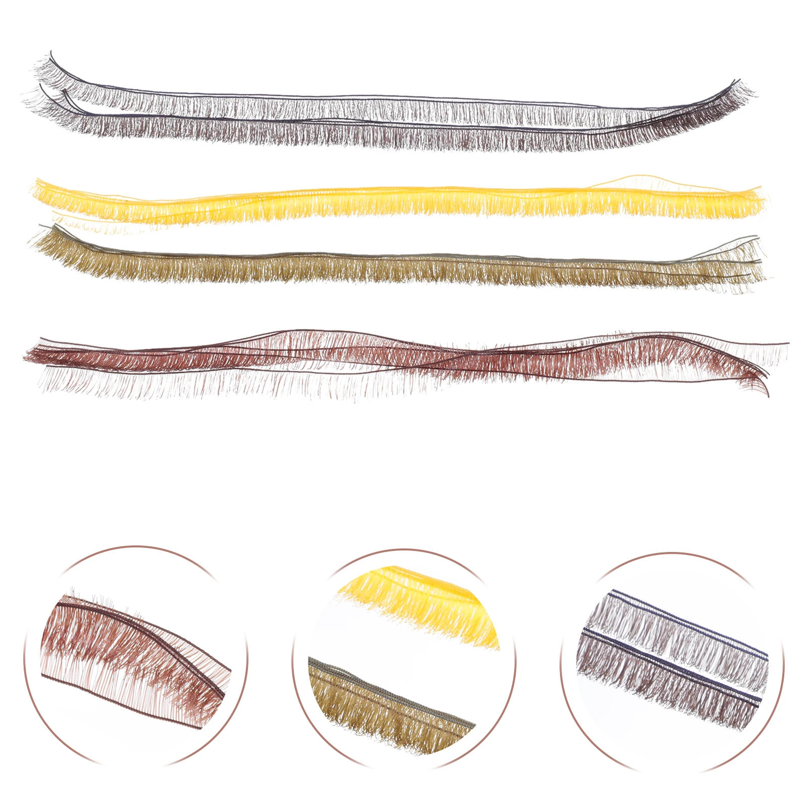 

20 Pcs Eye Lashes False Eyelashes Decor Fake for DIY s Ornament Decorative Child