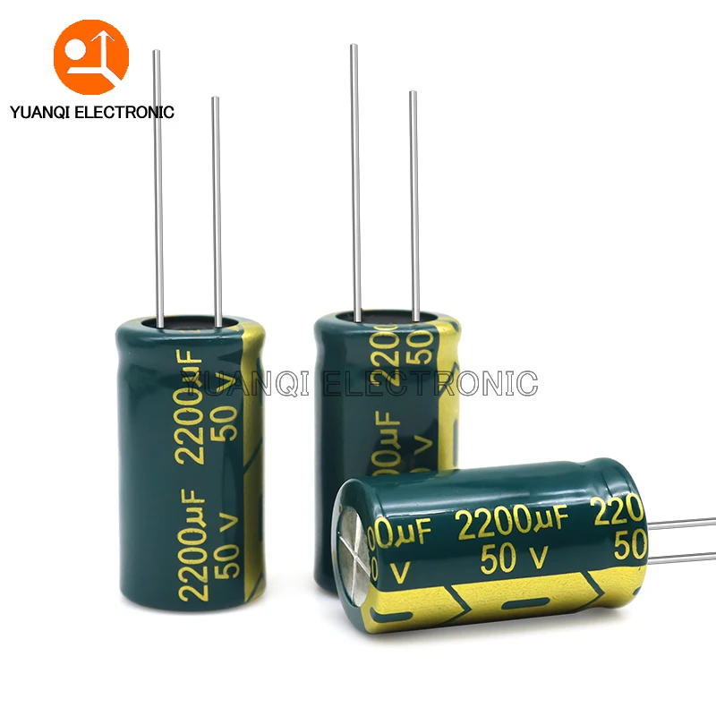 50-1000PCS 10V/16V/25V/35V/50V400V/450V High Frequency Low ESR Electrolytic Capacitor 10UF 47UF 220UF 330UF 680UF 1000UF 2200UF