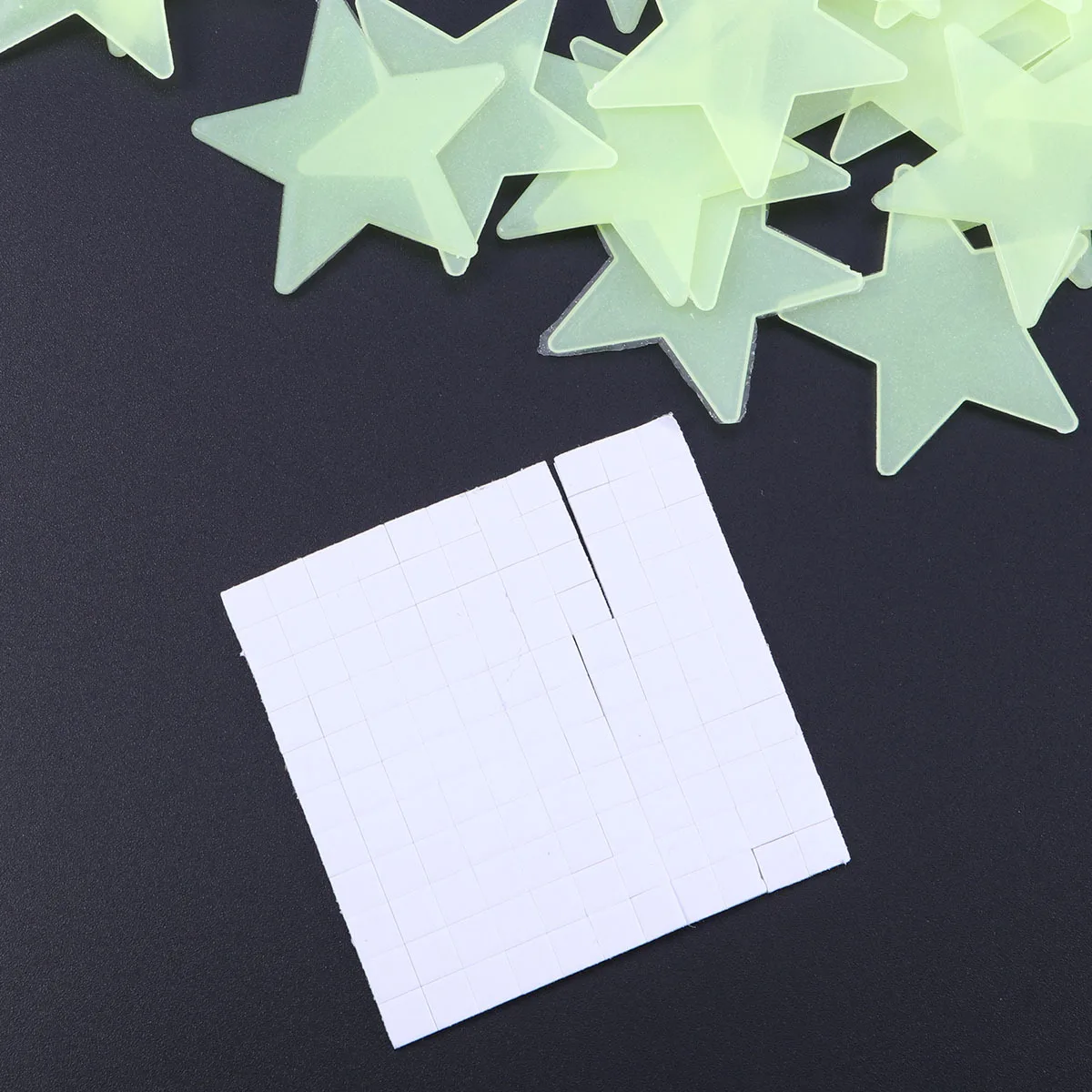 

100 Pcs Glittery Fluorescent Stickers for Glow Stars Jesus Luminous