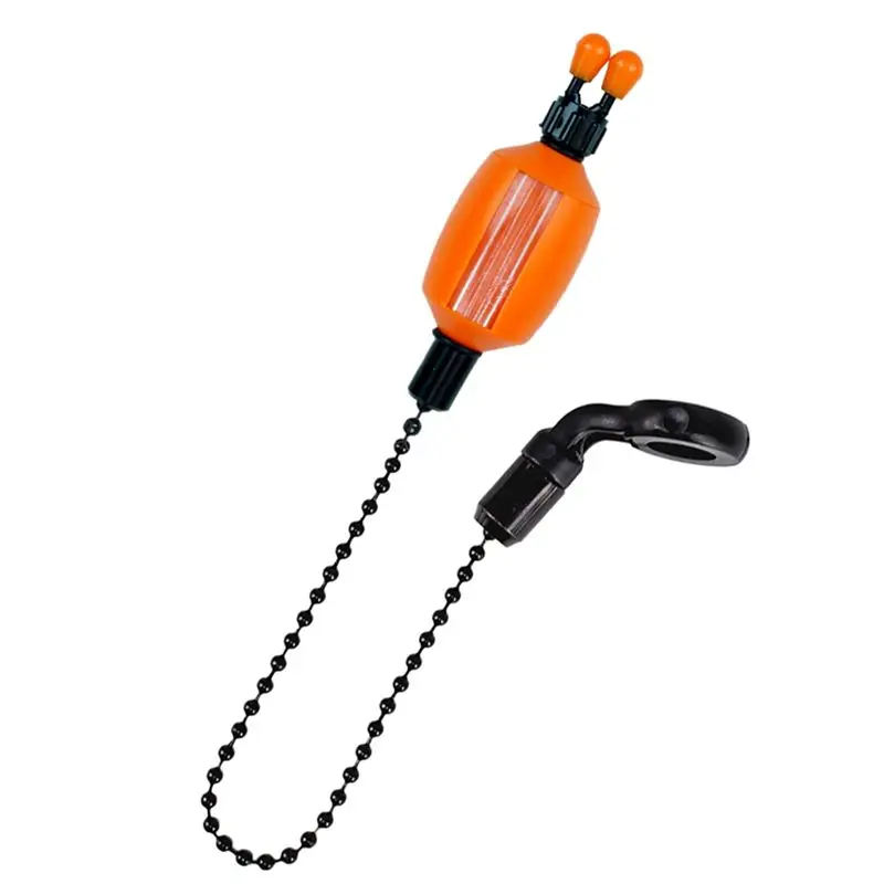 

НОВИНКА! ABKG】 Аксессуары для карповой рыбалки: сигнализаторы поклевки-свингеры, 1 шт., 5 цветов, прозрачный пластик с безопасными клипсами для лески, оранжевый