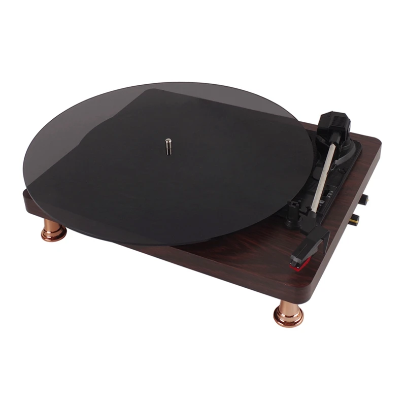 HFES Acrylic Turntable Mat Reduce Static Dust Noise Replacement Record Platter Slipmat For 12 Inch Record Player