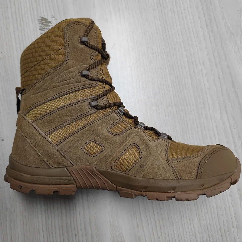 Zapatos de Montañismo para adultos, Botas de senderismo de entrenamiento para Primavera, invierno, Campamento, Trekking al aire libre, equitación, escalada, caza, zapatos deportivos de combate