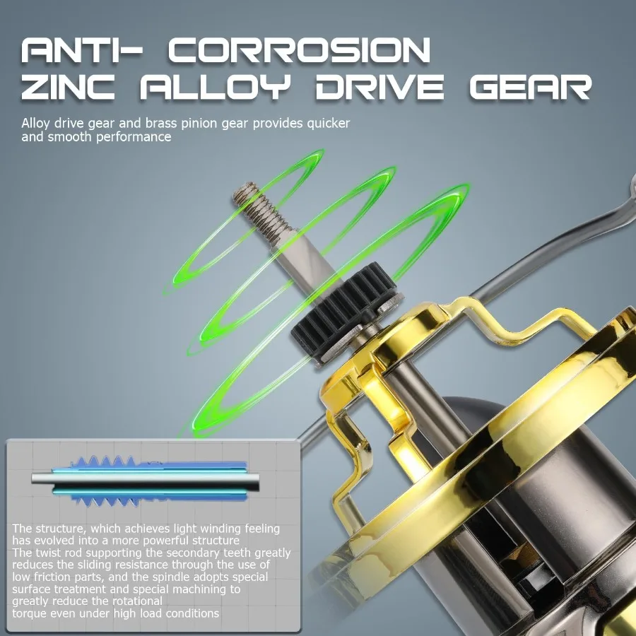بكرات دوارة من سلسلة 10000 بكرات صيد ركوب الأمواج فائقة النعومة وقوية مع بكرة ألومنيوم باستخدام الحاسب الآلي للمياه المالحة في الخارج #6
