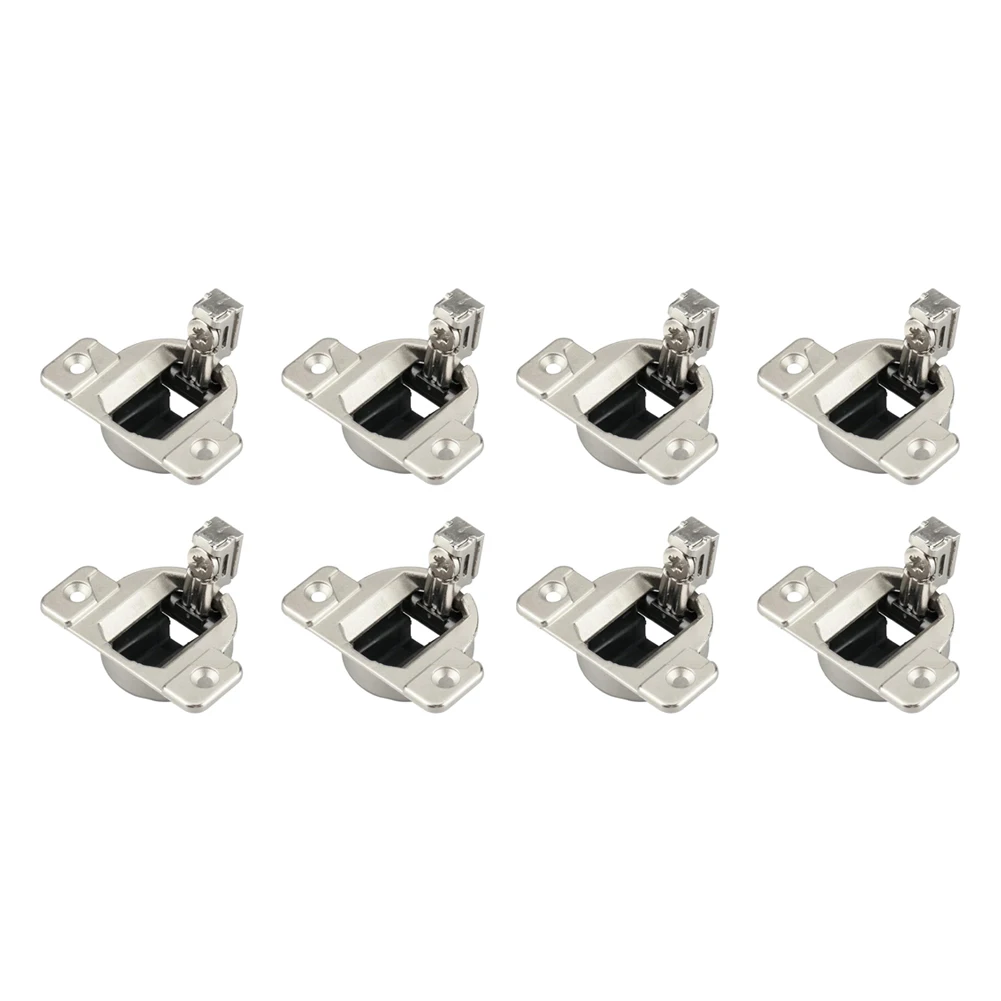 110 Degree Cabinet Hinges with 35mm Cup and 1/2 Inch Depth for Standard European Cabinet Door Retrofit Projects