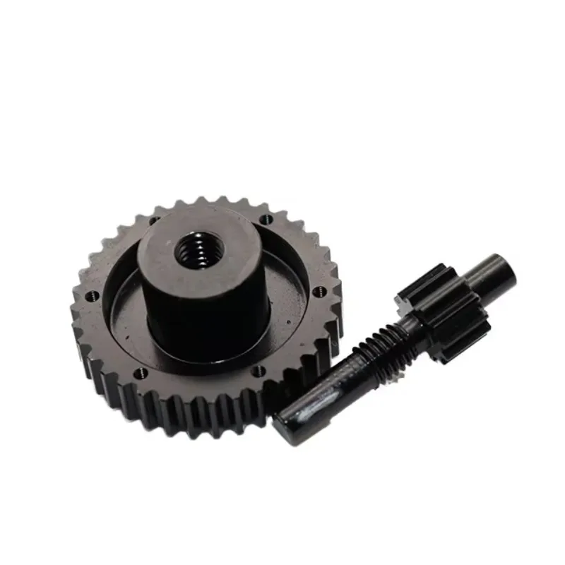 

Precision Machined Black Gear Parts Various Designs for Stainless Steel Wire EDM CNC Drilling