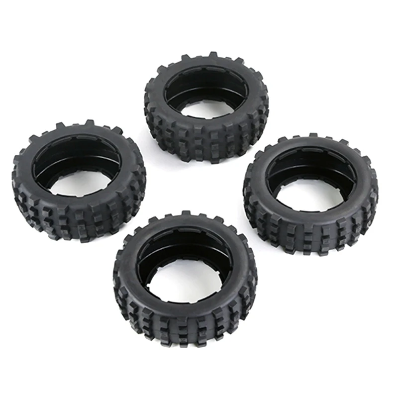 

4 Pcs For 1/5 HPI ROFUN ROVAN KM BAJA 5T 5SC 5FT LOSI 5IVE T DBXL Truck Accessory Rc Car Knobby Front Or Rear Tire Skin