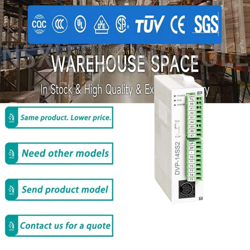 

Original MODULE DVP14SS211R DVP14SS211T PLC Controller