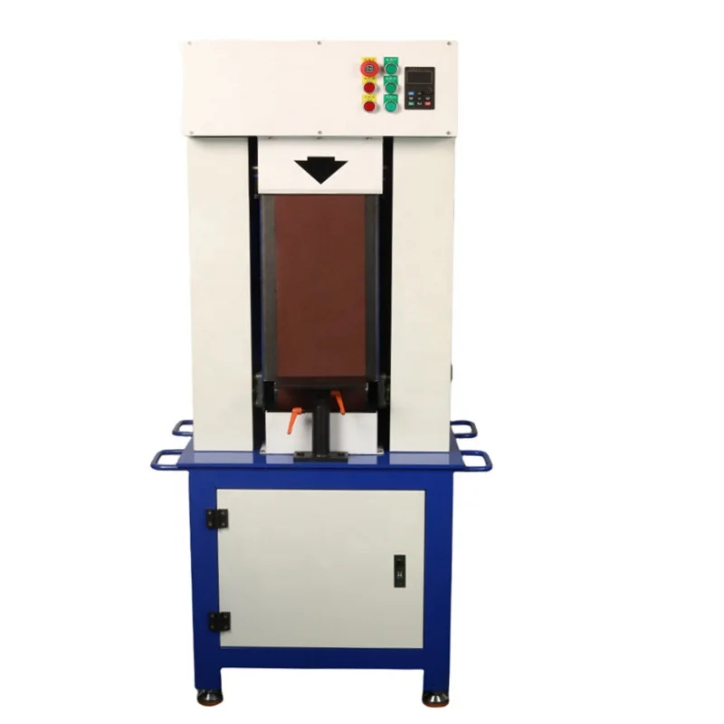 Desktop Manual Metal Material Steel  Metal Deburring Polishing Machine  for Steel Iron