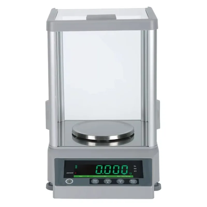 300g 1mg 0.001g Lab Balances Motorise Digital Balance Sensor with Glass Windshield