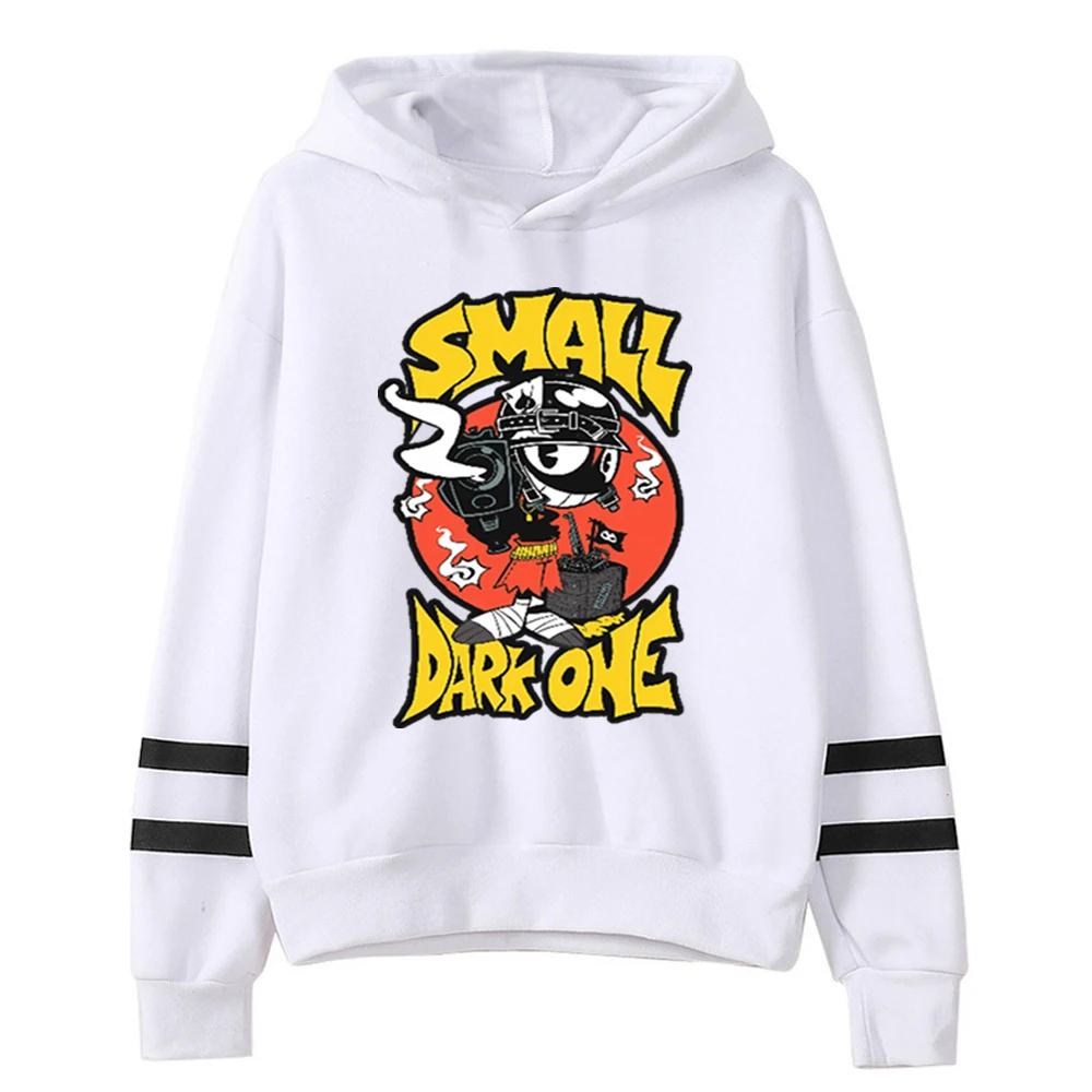 

2024 Tour Lil Darkie Gunsmoke Hoodie Merch Pocketless Parallel Bars Sleeve Streetwear Women Men Hooded Sweatshirt Funny Clothes