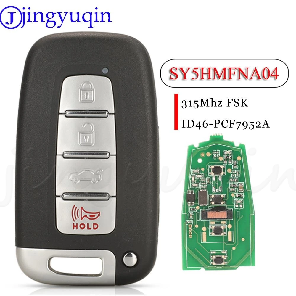 

JYQ SY5HMFNA04 315Mhz ID46 Remote Key For Kia Forte Borrego Sorento Hyundai Elantra Genesis Veloster Equus Tucson Sonata Azera