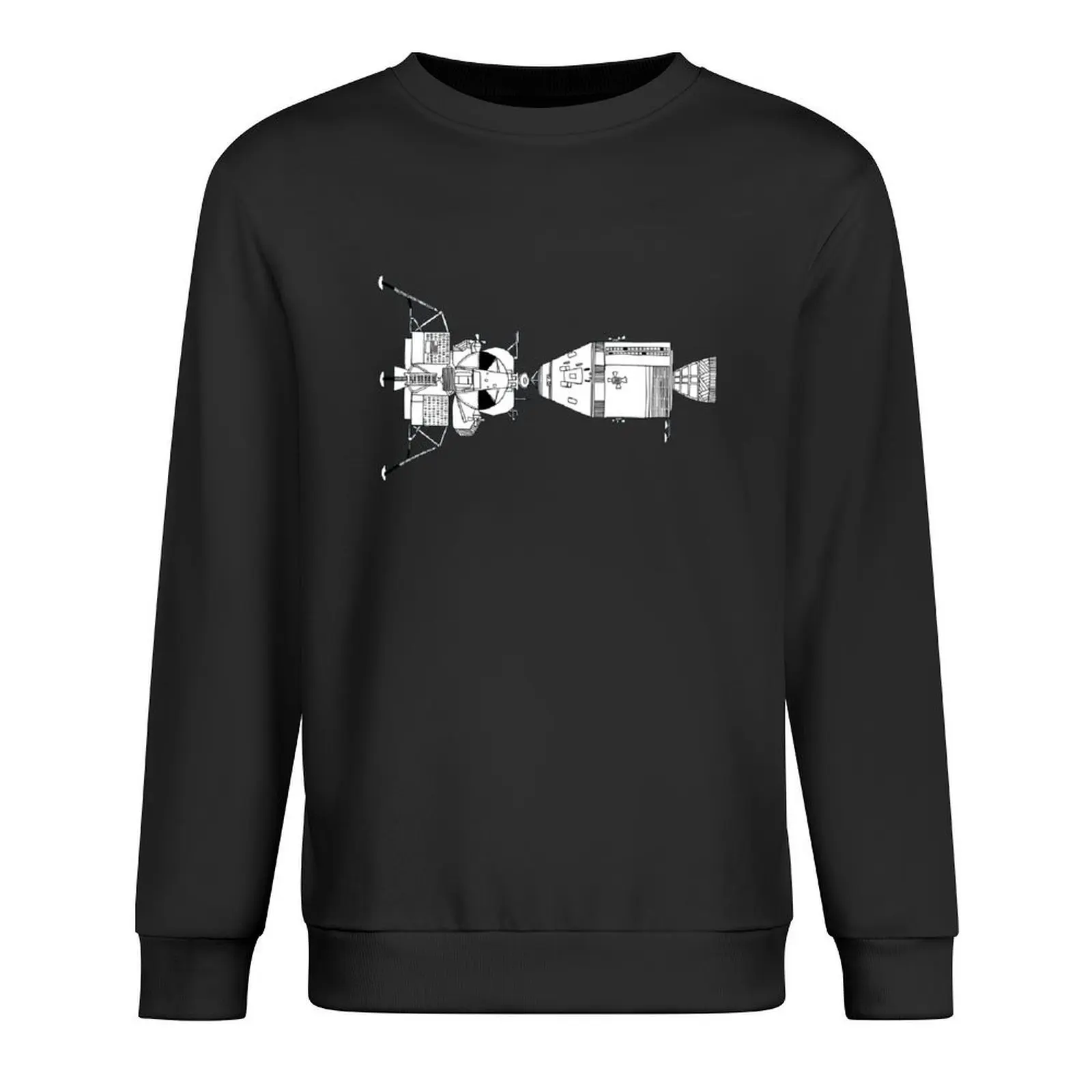 

Apollo 11 lunar lander and command module Pullover autumn jacket men fashion men men's clothing pullover