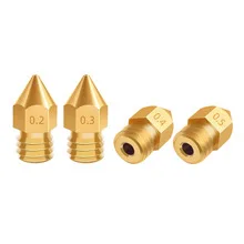 

3D printer accessories 1.75MM MK8 brass nozzle extruder print head nozzle 13 * 6mm