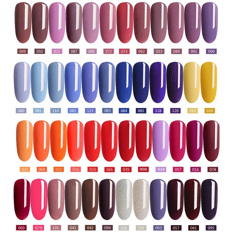 Mocmaki-esmalte de uñas en Gel UV LED, barniz híbrido para manicura artística, 148 colores, capa superior Base semipermanente, 15ml