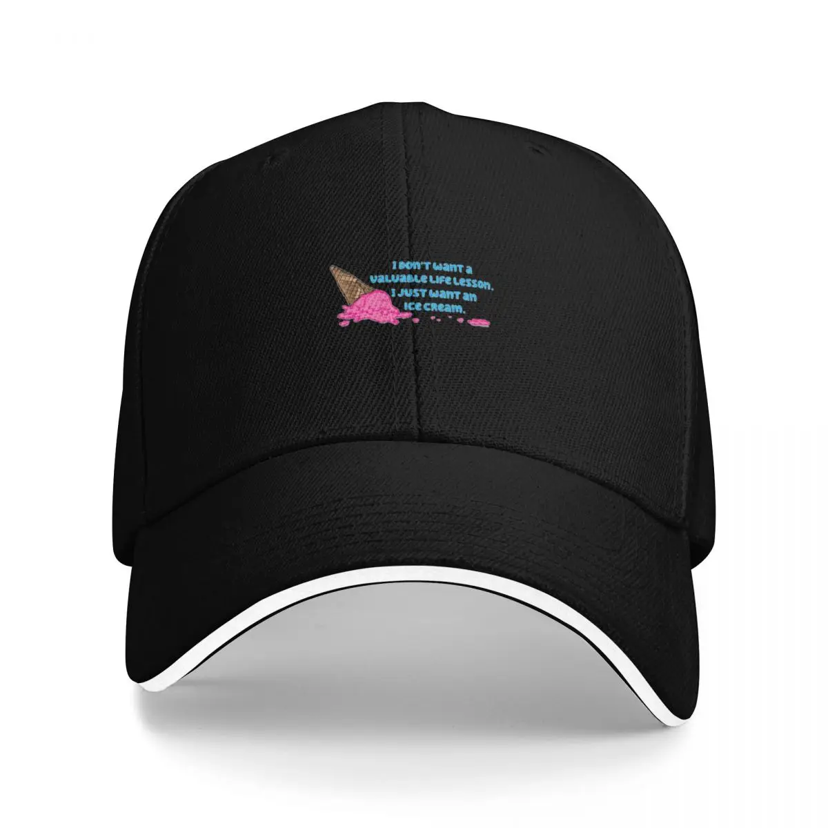 

I just want an ice cream Baseball Cap sailor cap for men dad hat Mens Caps Women's