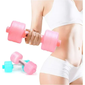1PCS Water Filled Dumbbells, Portable and Adjustable Dumbbells Fitness Dumbbell for…