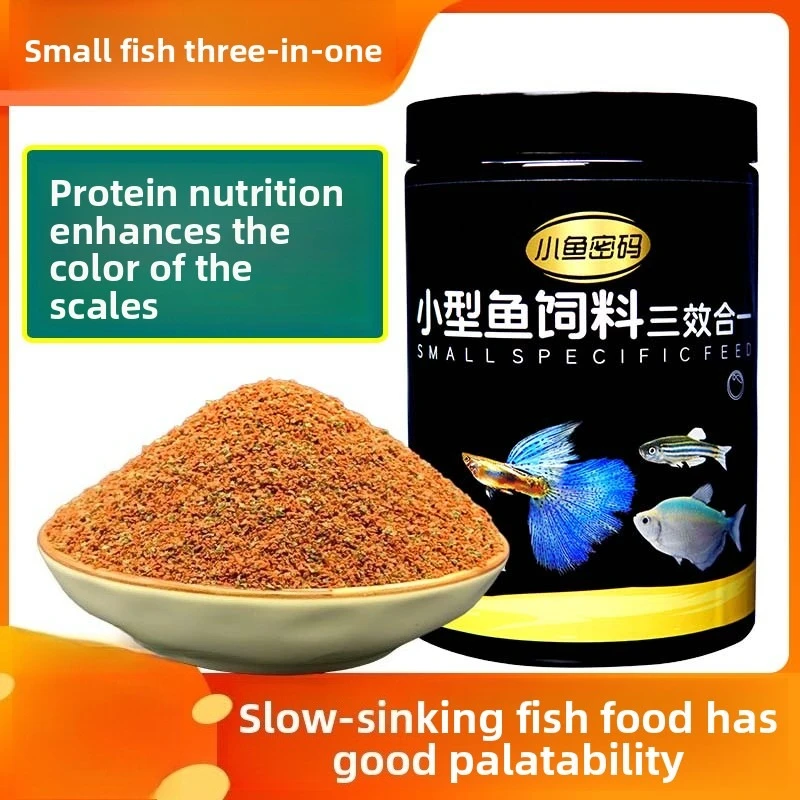 

XIAOYUMIMA Micro Pellets & All-in-One Fish Food, Complete Nutrition for Guppy, Tetra, Betta and Community Tanks