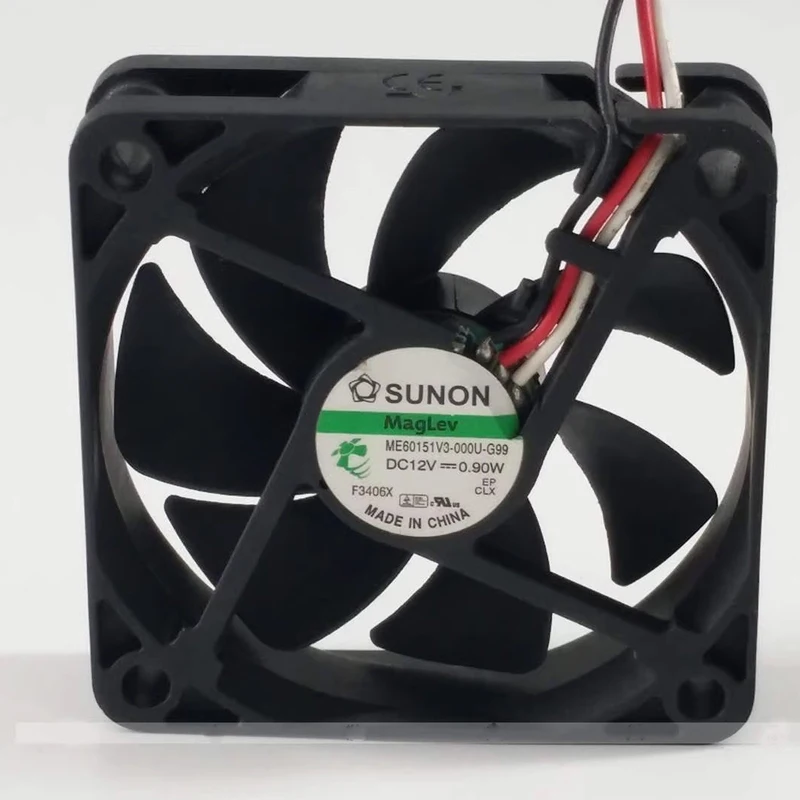 

A+for New SUNON ME60151V3-000U-G99 12V 0.90W 6015 silent computer cooling fan