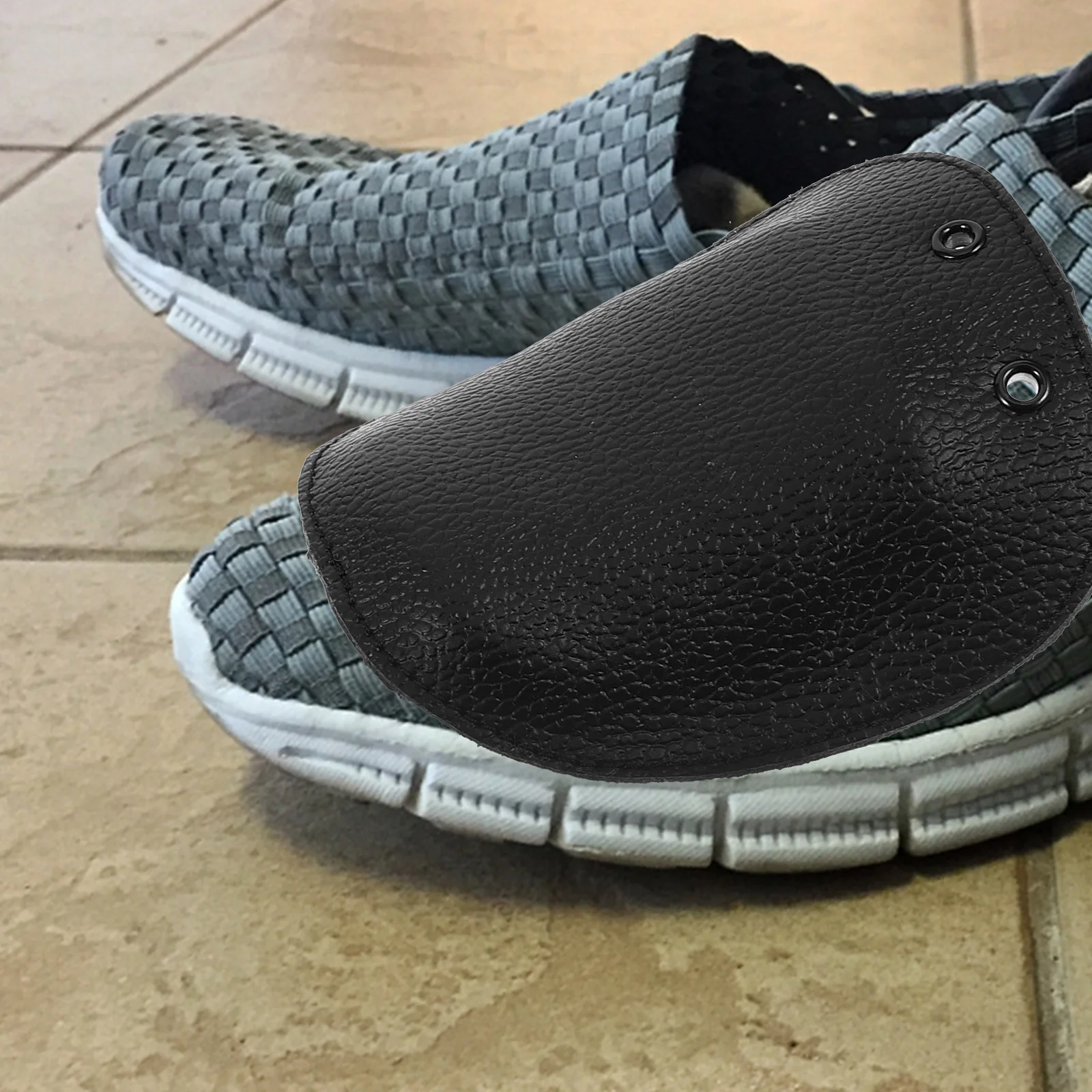 

4Pcs Welding Safety Shoe Toe Caps Heat Resistant Metatarsal Guards Protective Foot Cover for Work Boots Safety Toe Guard