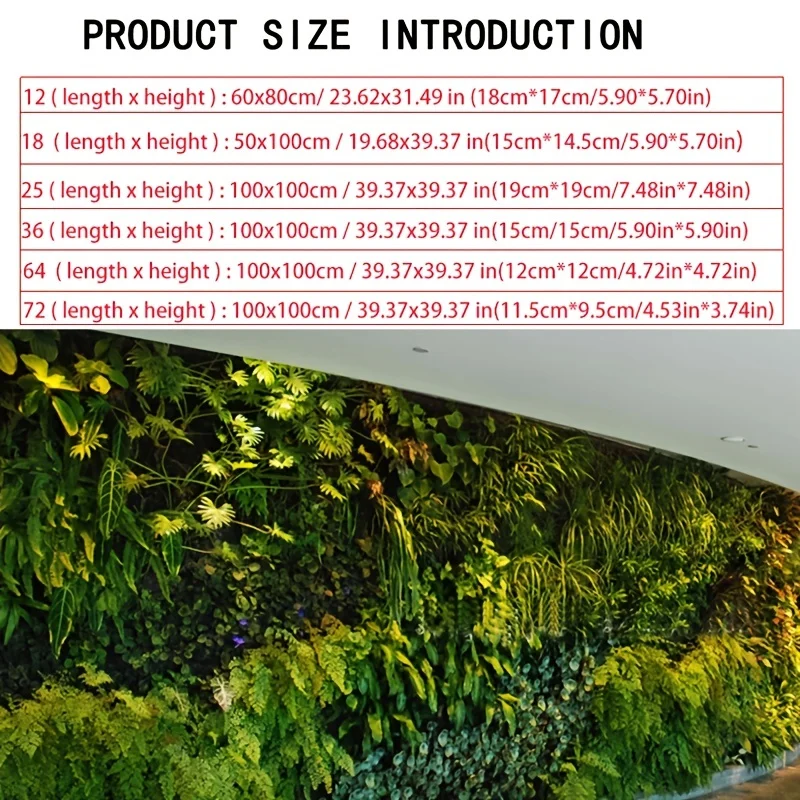 12-72 Pocket Planting Bag Felt Vegetable Fruit Flowers Grow Bags for Plants Hanging Vertical Home Garden Tools Plant Seeding Pot