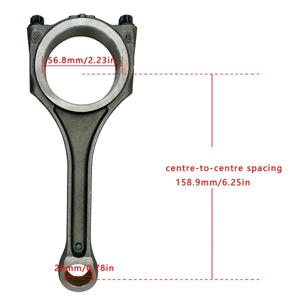 Engine 6PCS Connecting Con Rod New Set 2.8L 2.8 L T V6 GAS FOR AUDI A6 A8 06E198401G 06E198401B 2006-2011 BDX CCEA