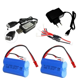 Upgrade 3000Mah 18650 2S 7.4V lipo battery For HuanQi 957/948/848B/827B/823/955/956/957/948 MJX F45/T55 RC Toys parts with JST