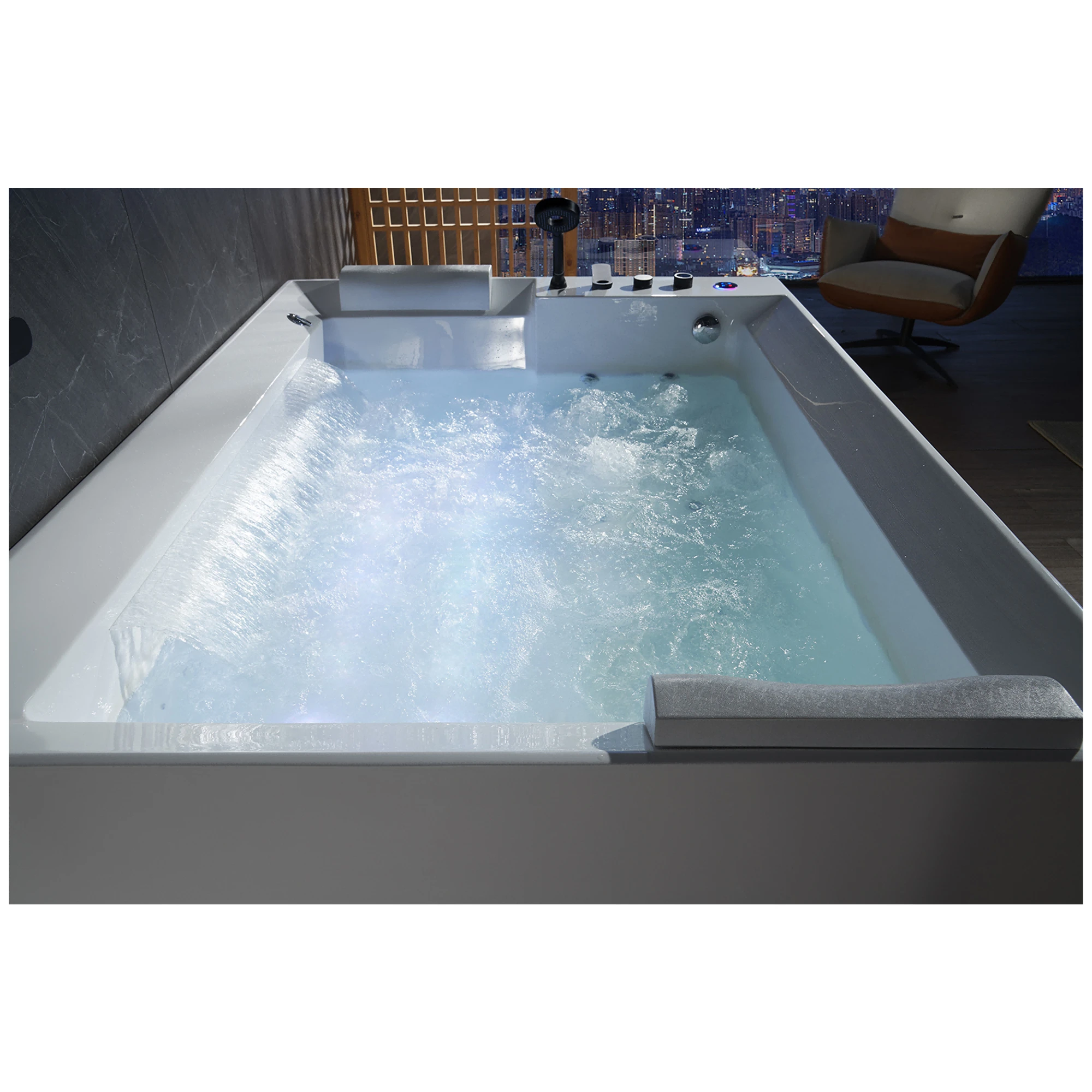 High quality luxury Acrylic bath tub whirlpool massage bathtubs wholesale hot tub