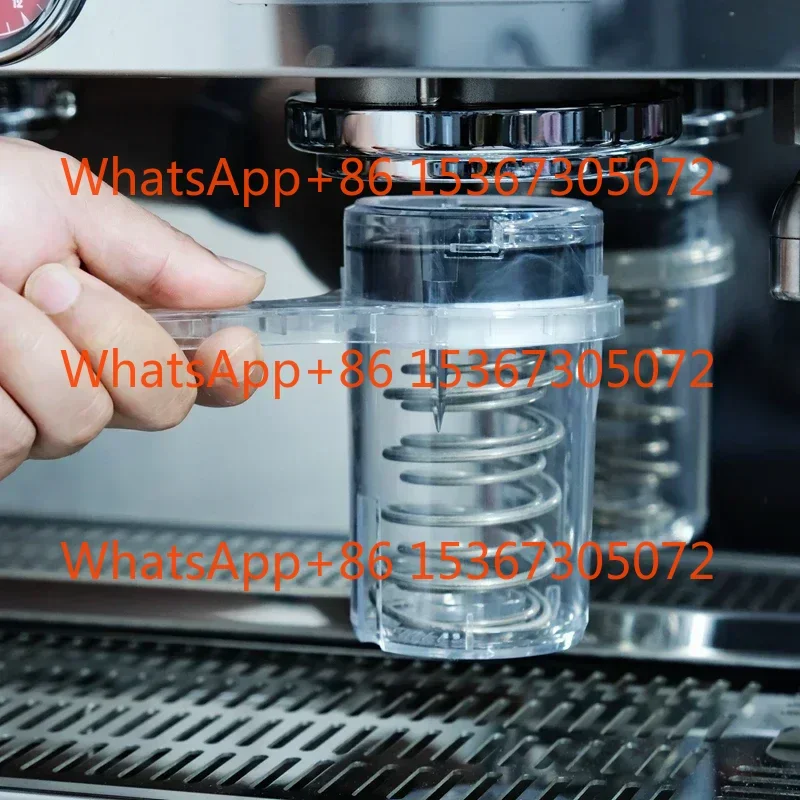 

Устройство для очистки эспрессо-машины Пружинная чистка Инструменты для очистки кофемашины Система обратной промывки