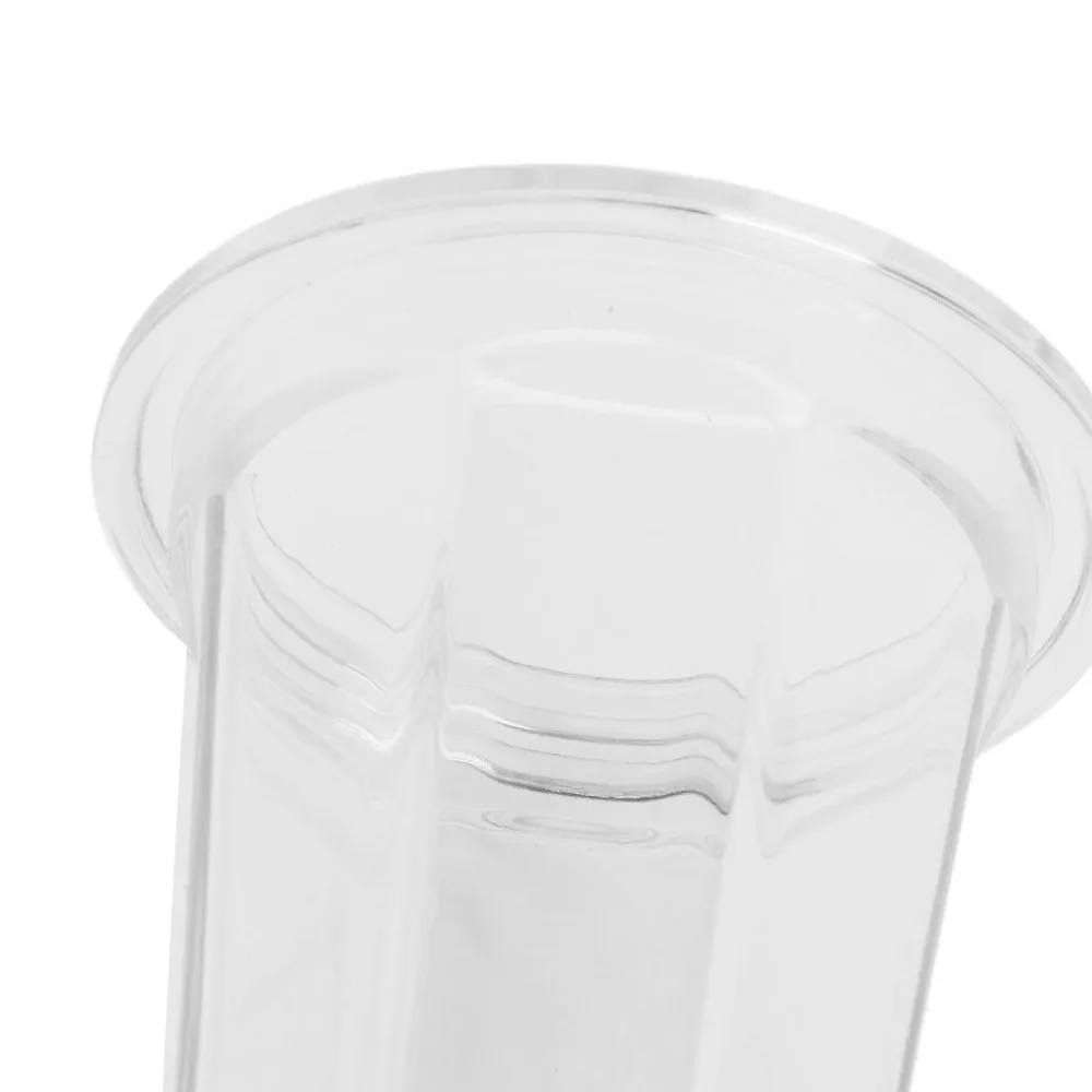 Antistatic Coffee Dosing Cup Food Grade PC Premium Coffee Ground Dosing Cup Transparent Coffee Powder Dosing Cup