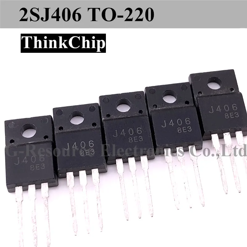 (10 Buah) 2SJ406 TO-220 P-channel MOSFET 200V/12A J406 TO220