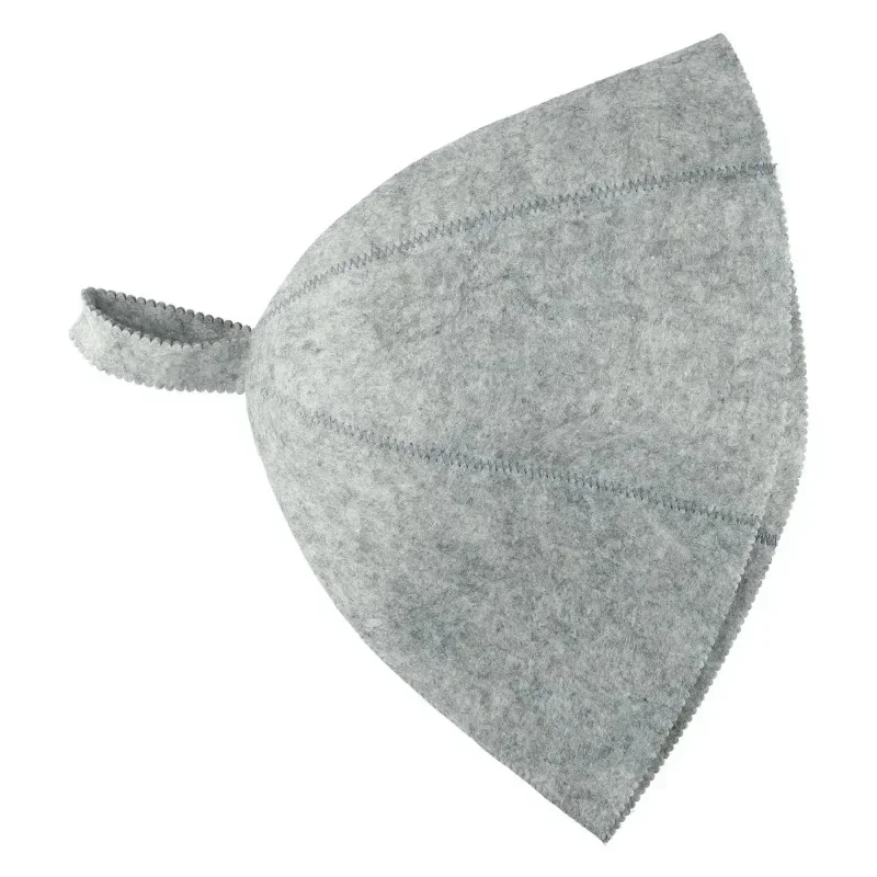 Useful Durable High Quality New Quickly Sauna Hat 25x23 Cm / 10x9.2 Inch Heat Insulating Lightweight Protect Hair