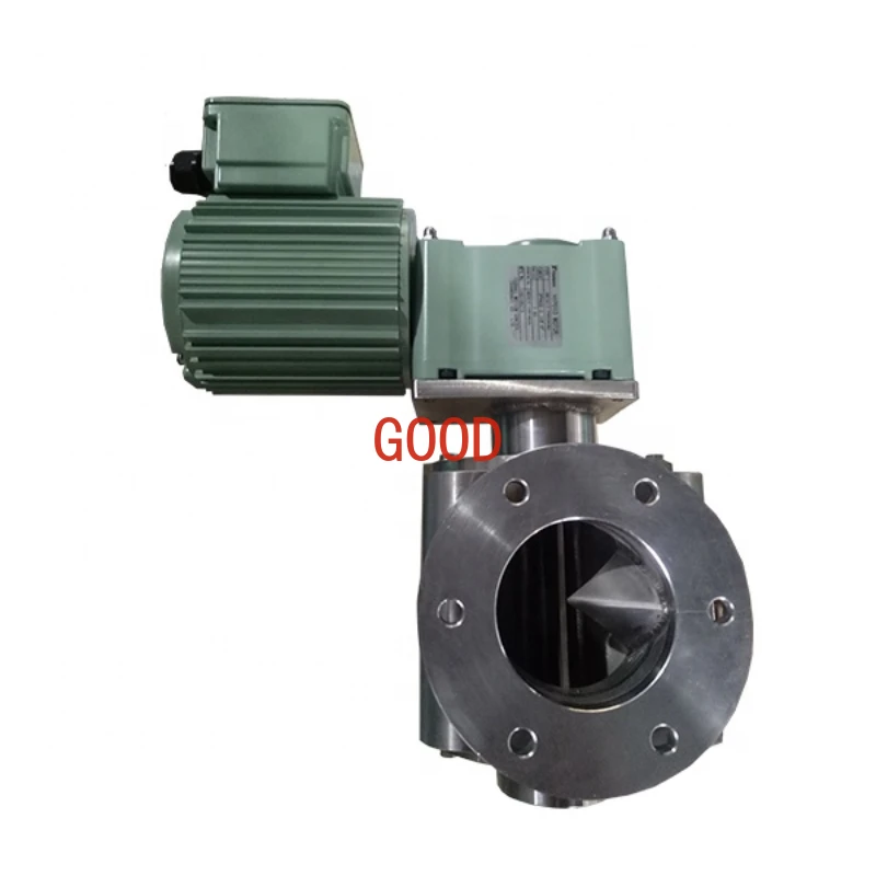 SUS304 Small Flow Rate Rotary Valve Mini Airlock Valve