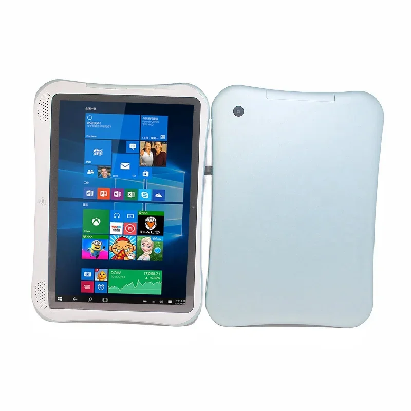 Tablet PC de 10.1 Polegadas 64Bits com Windows 10, Quad Core, 4GB de RAM, 64GB de ROM, CPU Intel Atom X5-Z8350, Câmeras Duplas, Mini HDMI - Vendas Quentes 2026