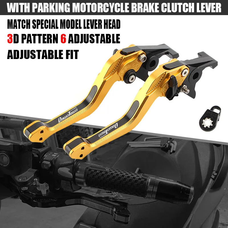 For KYMCO DOWNTOWN 125i 200i 300i 350i DT 125 200 New Motorcycle Clutch Lever With Parking Function