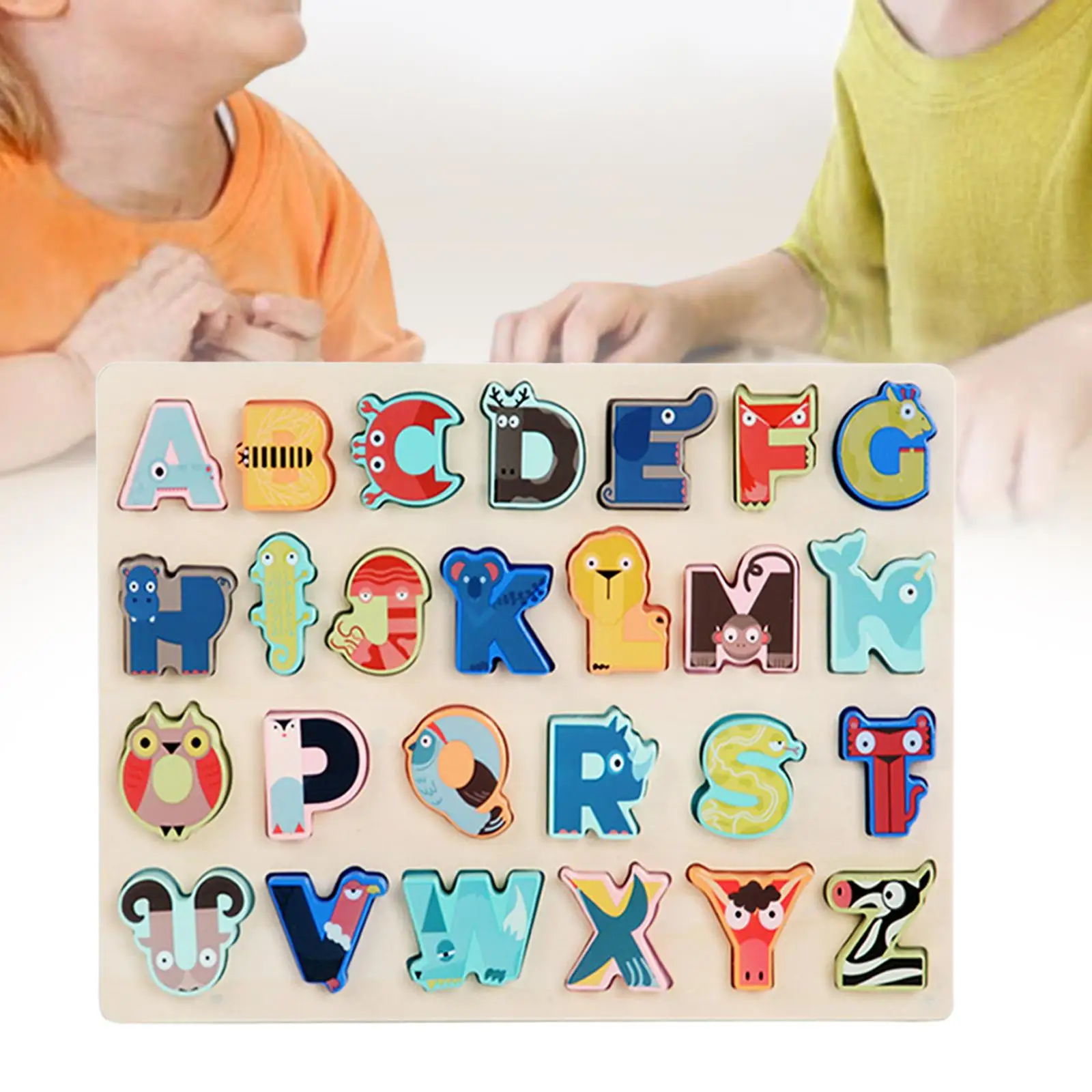 Montessori Alphabet Matching Game for Independence Creativity Patience