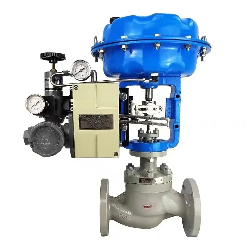 

Pneumatic Control Valve Film Single Seat Steam Proportional Pressure Flow High Temperature Resistant Remote Cut-off