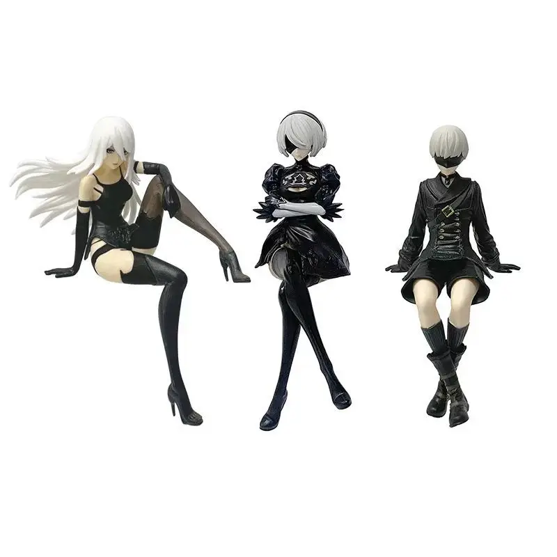 15CM NieR:Automata Yorha No. 2 Type B PVC Anime Action Figures Model Collection Ornament Anime Cartoon Model Toy Gift