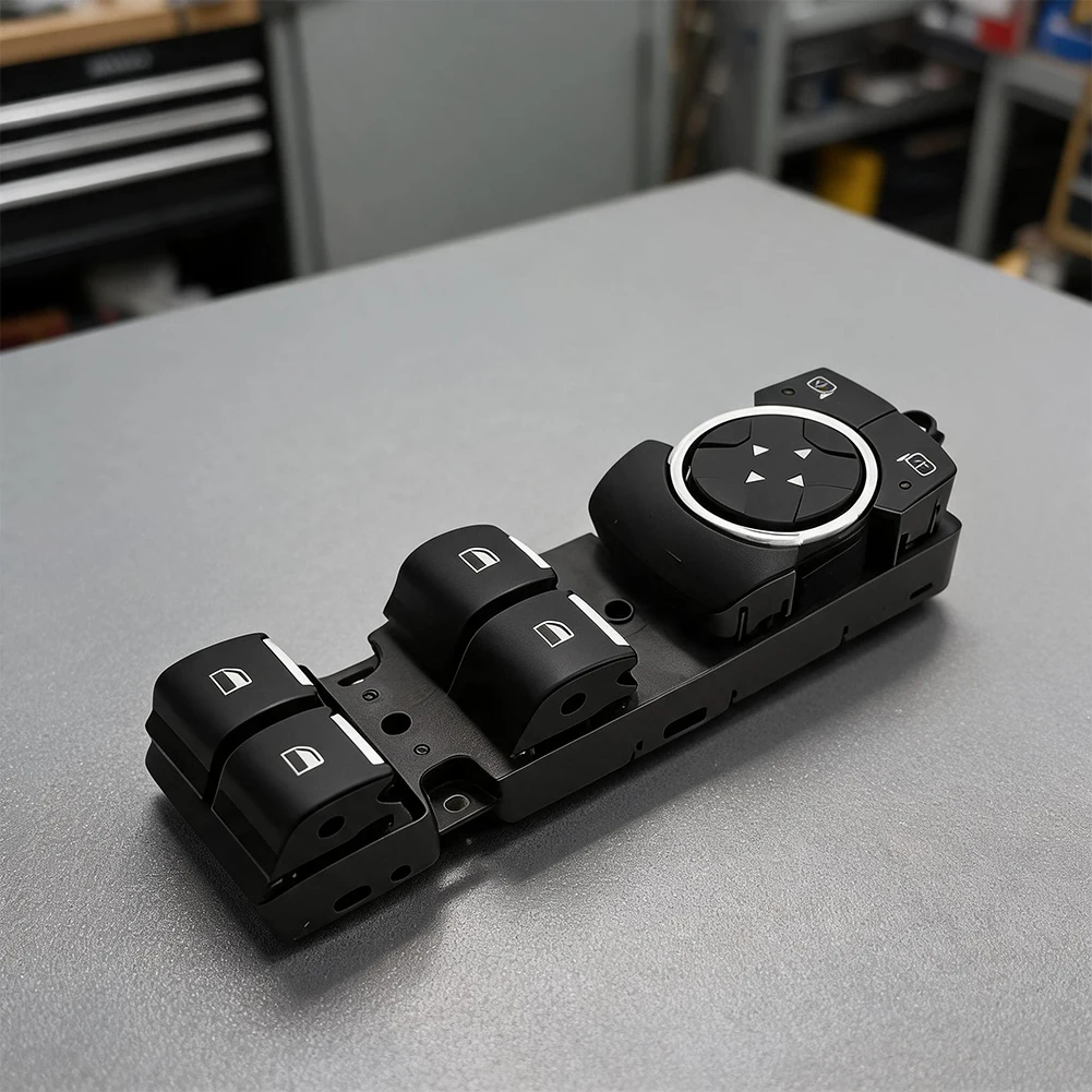 Control Switch Assembly Window Lift Switch No Programming Required Plastic Housing Material For Car Door Repair