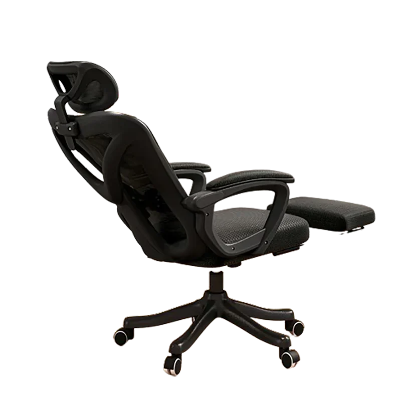 Luxury Black gaming chairs Gaming Headrest Nordic Office Recliner Relaxing Design Adult Rocking Chair Furniture Living Room