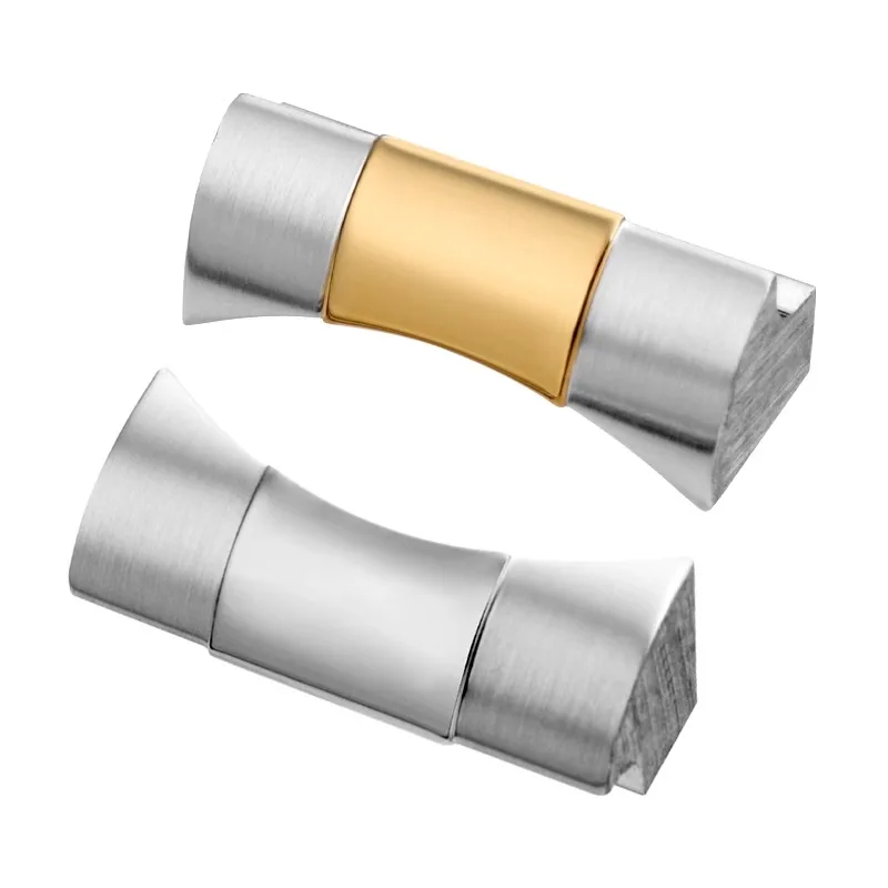 20mm 21mm 22mm Adapter  For Tudor BLACK BAY TimekeePing Little Red Flower M79363 Rubber Strap 316 Stainless Steel Head End Link