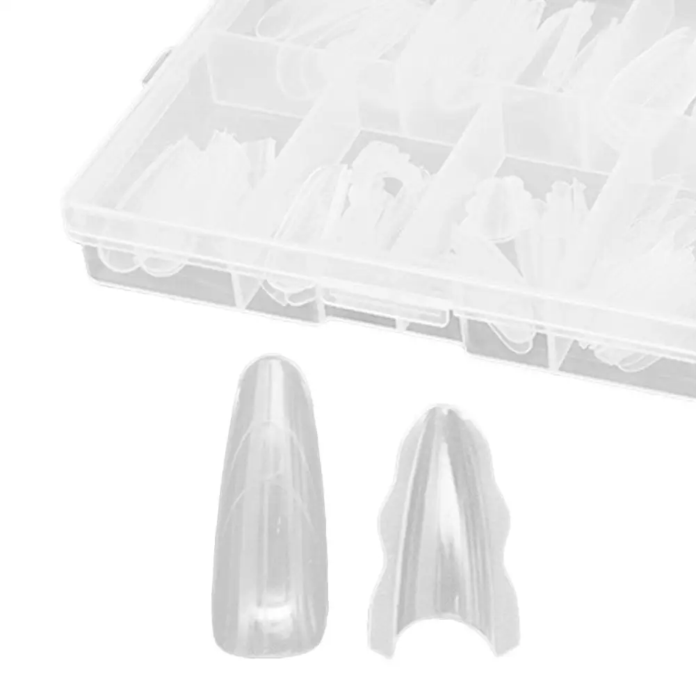 كريستال درع نموذج مسمار ساندويتش أشكال أظافر مزدوجة 180 قطعة ملحقات-أشكال مزدوجة نعش اللوز مسمار أشكال قالب علوي قالب سفلي #5