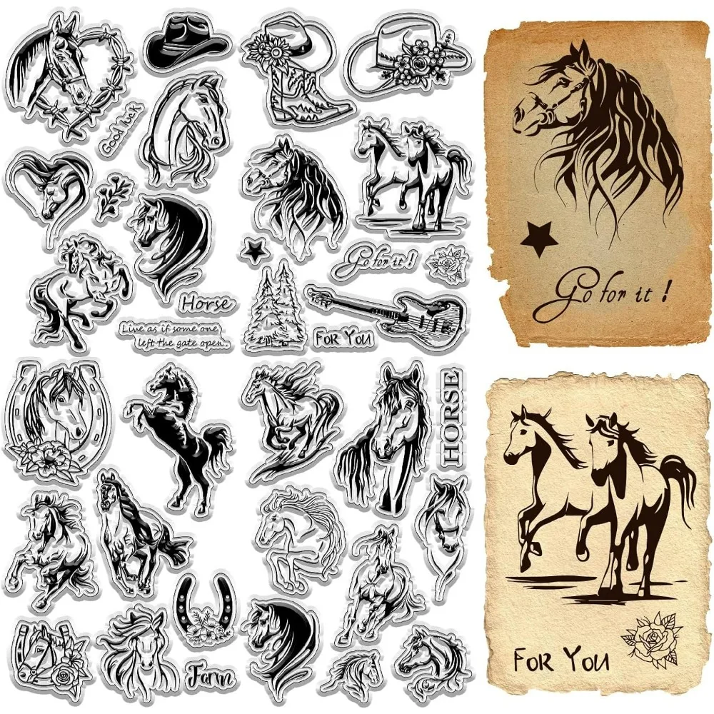 4-estilos-cavalo-carimbo-de-borracha-transparente-animal-vintage-selo-de-silicone-selos-de-silicone-transparente-para-fazer-cartao-de-diario-diy