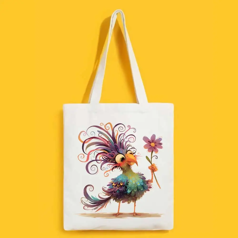 Colorful Bird Heat Transfer For Clothing DIY A-Level Washable T-shirts Iron-On Thermal Sticker Cartoon Children Patches Applique