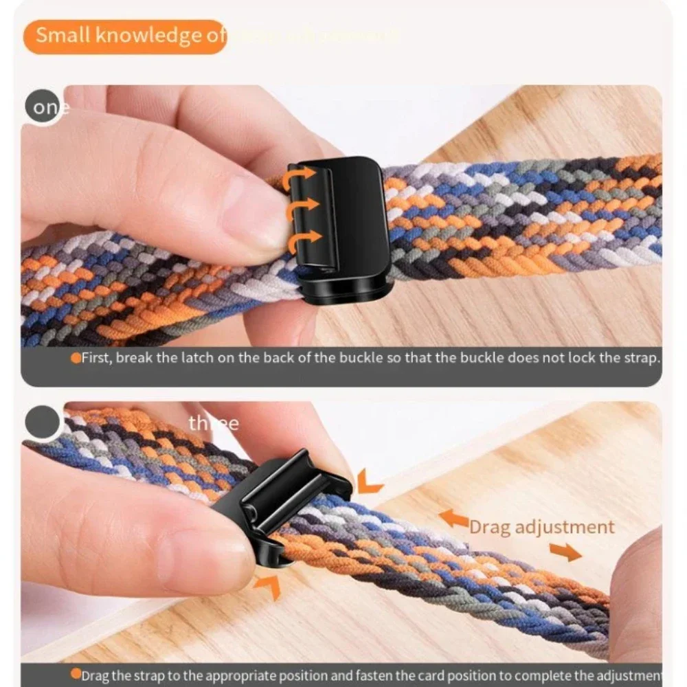 화웨이 워치 4, GT5, 4 프로용 나일론 스트랩, 어메이즈핏 GTR 3/4 통기성 손목 밴드, 삼성 갤럭시 워치 6, 5/4 벨트, 20mm, 22mm, 46mm