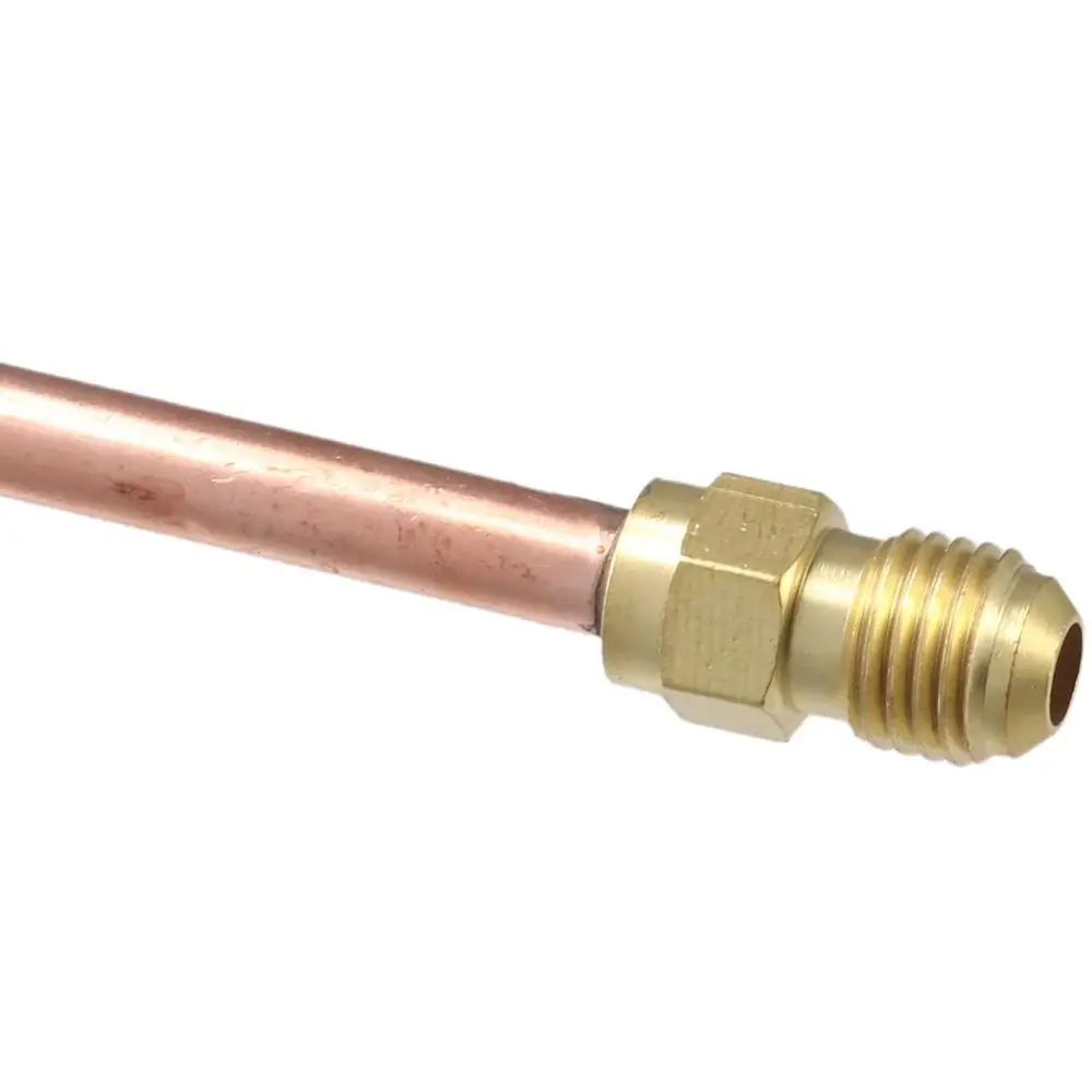 Forged Brass Air Conditioning Copper Pipe SAE 1/4 3/8 5/8 1/2 3/4 Threaded Connector Threaded Connector Fitting End Feed Coupler