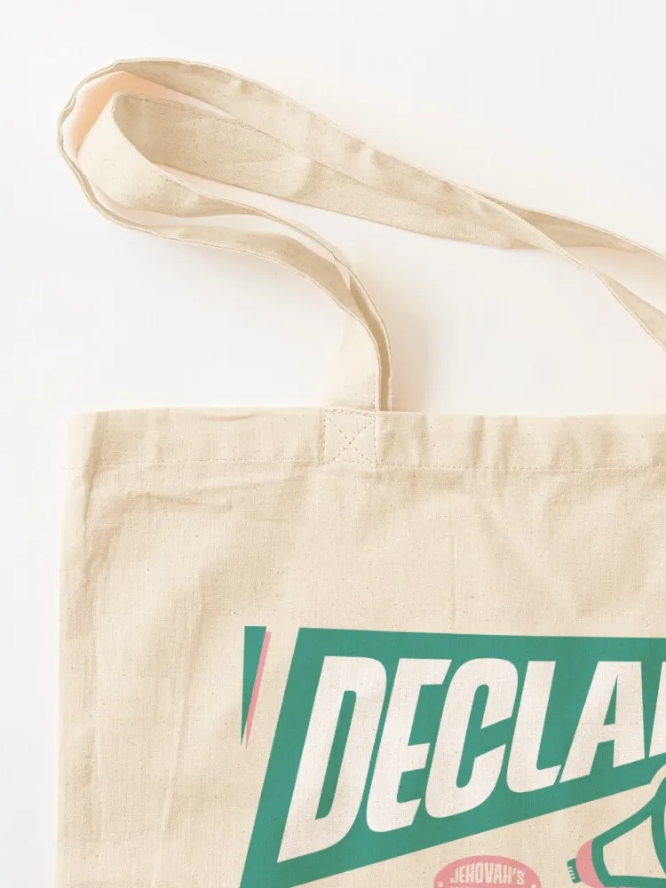 Declare The Good News Vintage Style Rose Green Tote Bag Lady bag handbag Reusable bags women bag