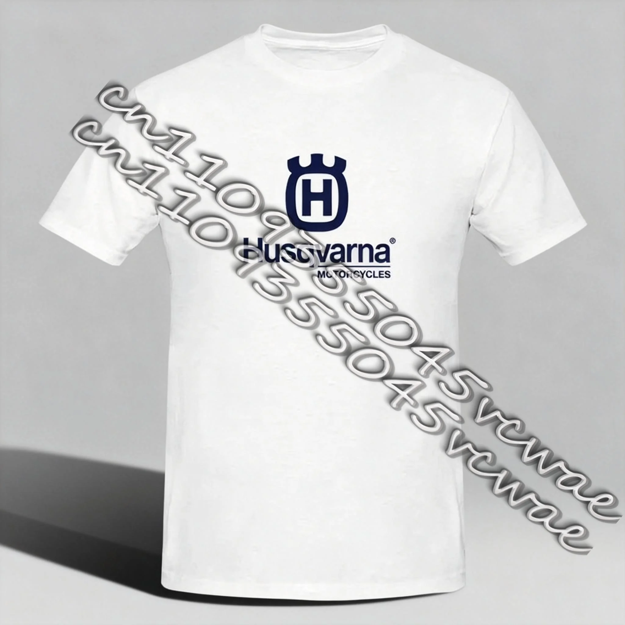 

Новая футболка с принтом мотоциклов Husqvarna 2026, 100% хлопок, повседневная, оверсайз, уличная одежда, графические футболки, топы, майки