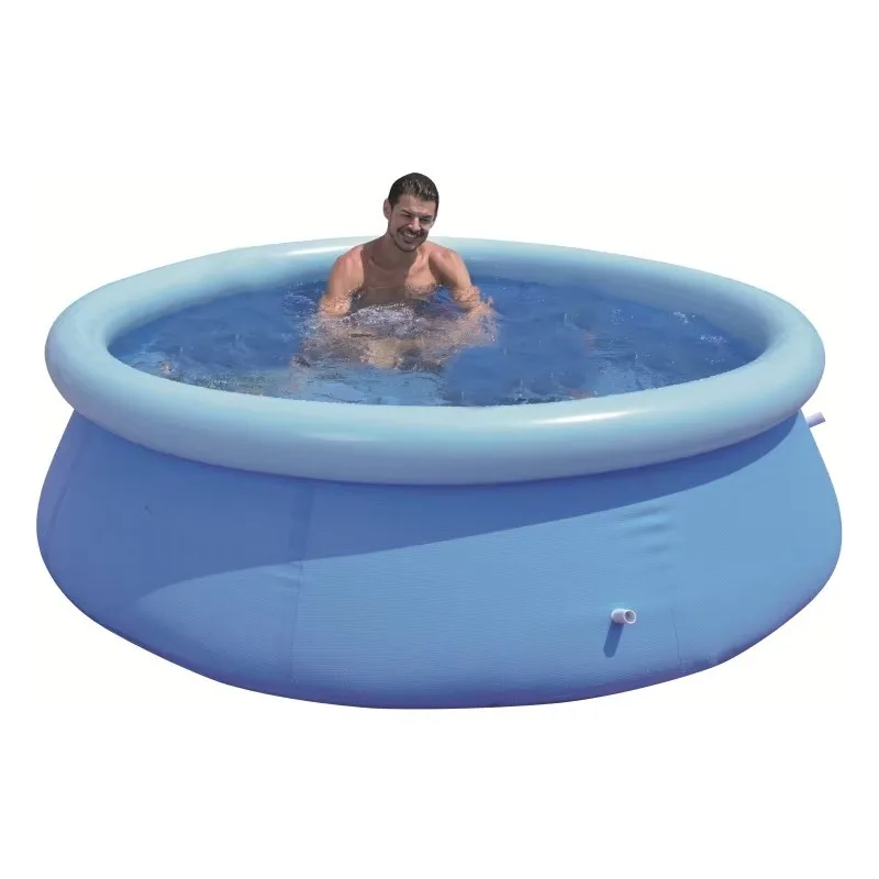 

Надувной бассейн: быстрая установка, простое управление, идеально подходит для семейного летнего отдыха на открытом воздухе.