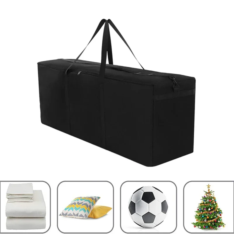 

1pc Extra Large Waterproof Moving Luggage Bags Laundry Shopping Bag Non-woven Fabric Cubes 80*48*25cm Home Storage Packing Tool